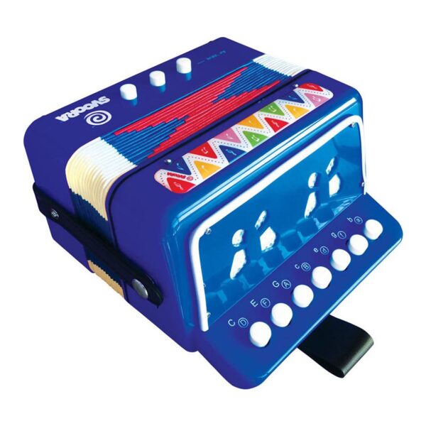Ακορντεόν με 7 Πλήκτρα Μπλε