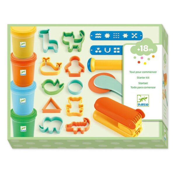 Σετ 4 Πλαστοζυμαράκια και 15 Εργαλεία