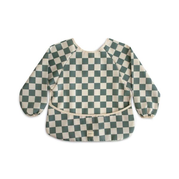 Σαλιάρα με Μανίκια Olive Check